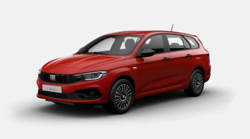 Fiat Tipo Station Wagon Tipo SW 1.5 t4 hybrid (Red) 130cv dct nuova a Biella