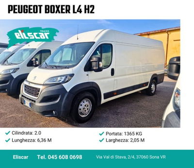 Peugeot Boxer Furgone 435 2.0 BlueHDi 160CV PM-TM Furgone del 2017 usata a Sona