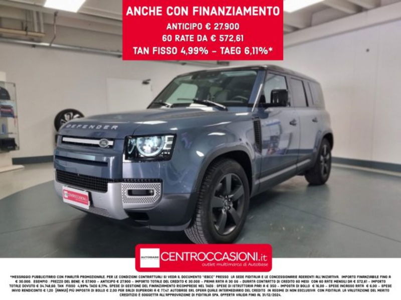 Land Rover Defender 110 2.0 SD4 240CV AWD Auto HSE del 2020 usata a Brescia