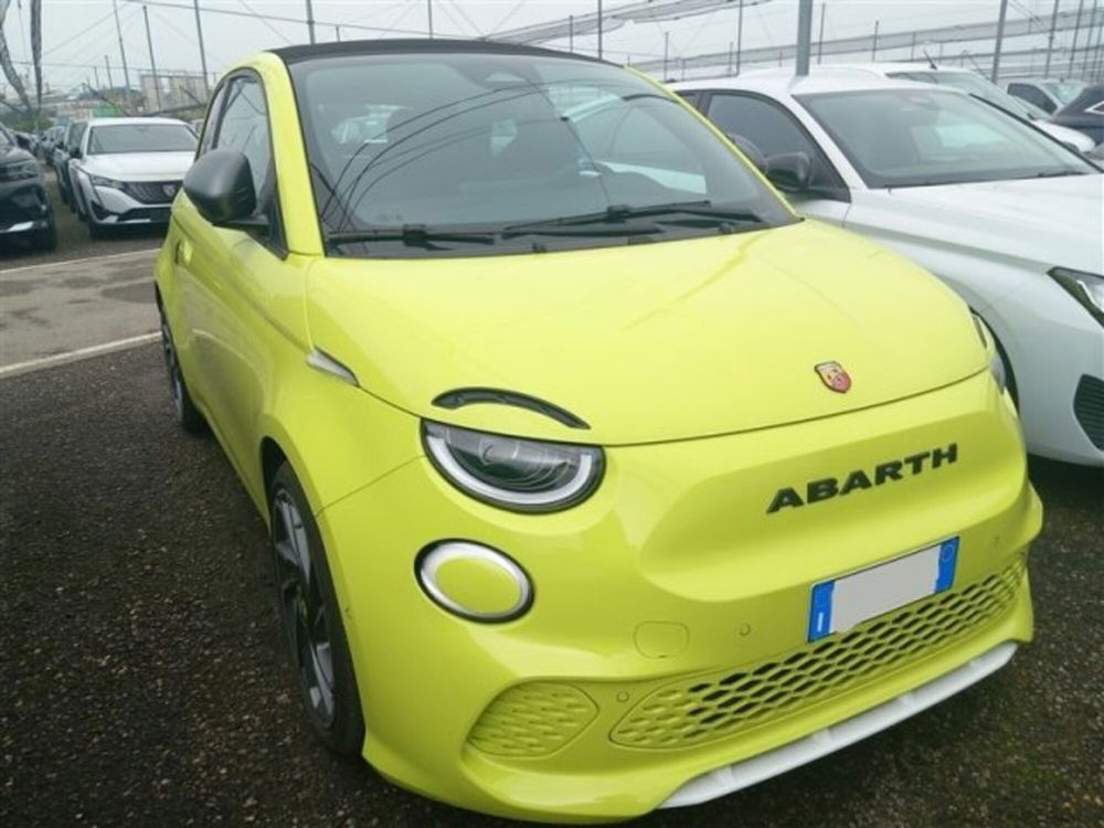 Abarth 500e Cabrio usata a Aosta