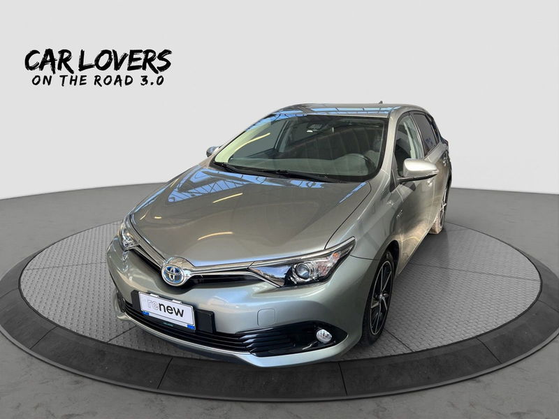 Toyota Auris 1.8 Hybrid Style del 2017 usata a Roma