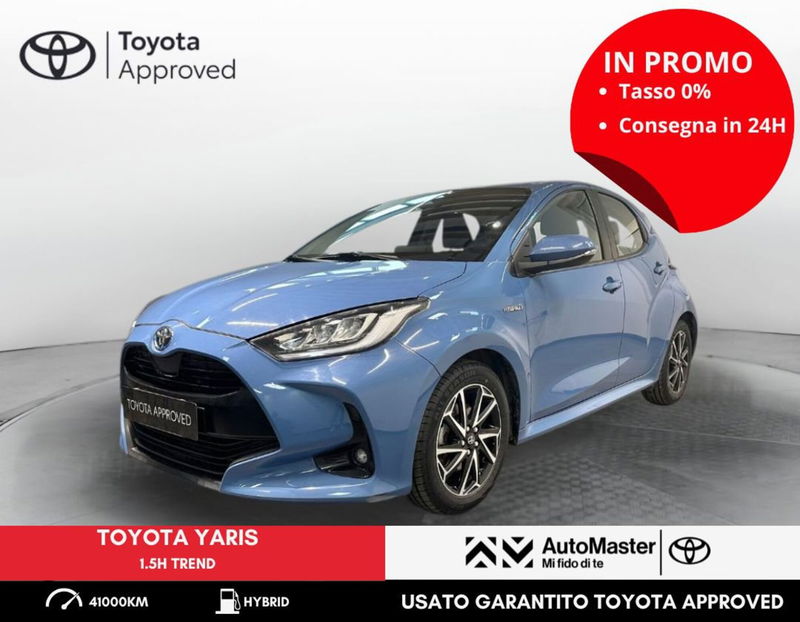 Toyota Yaris 1.5 Hybrid 5 porte Trend del 2020 usata a Ferrara