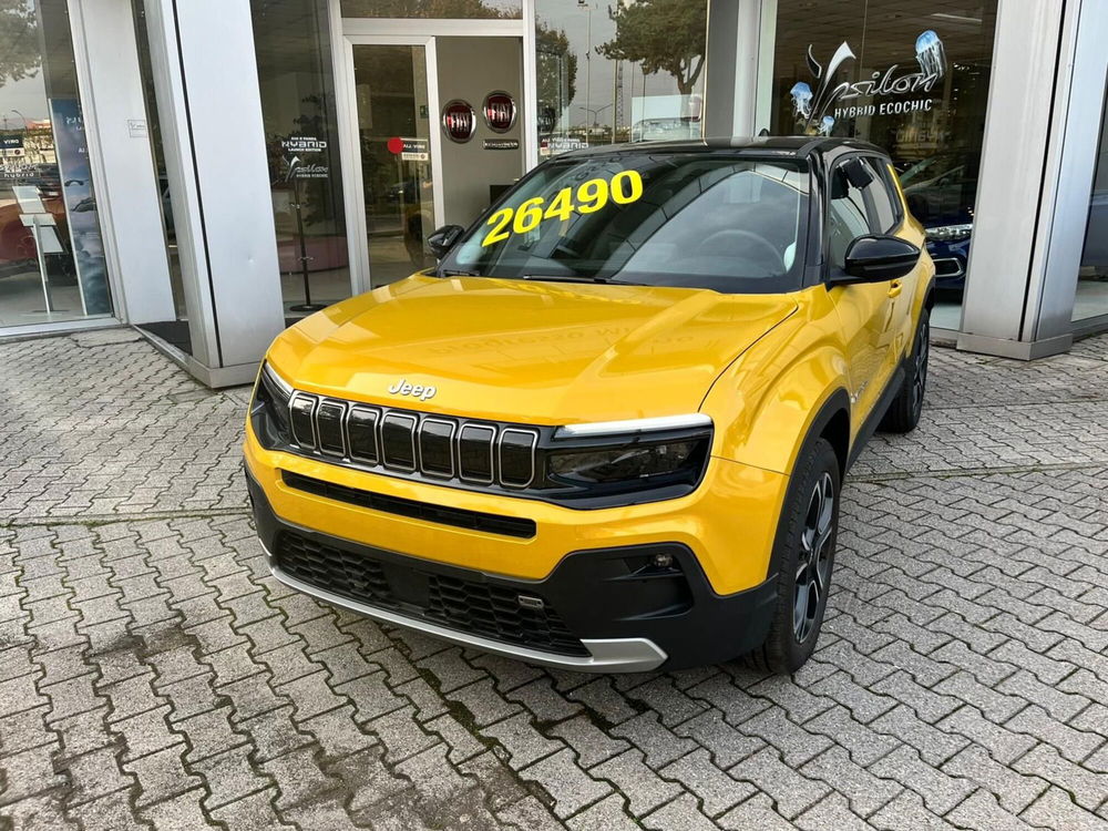 Jeep Avenger nuova a Milano