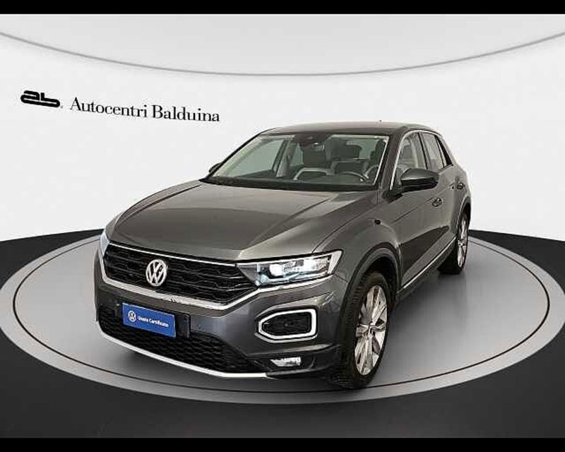 Volkswagen T-Roc 2.0 tdi R-Line 4motion 150cv dsg del 2019 usata a Roma