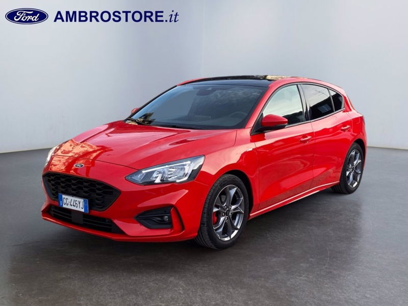 Ford Focus 1.0t ecoboost h ST-Line X 125cv del 2021 usata a Milano