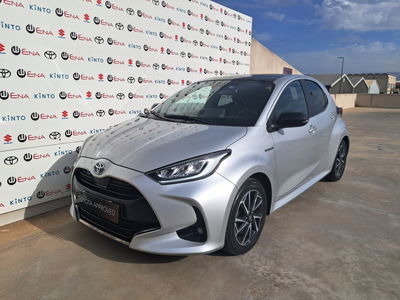 Toyota Yaris 1.5 Hybrid 5 porte Lounge del 2021 usata a Cagliari