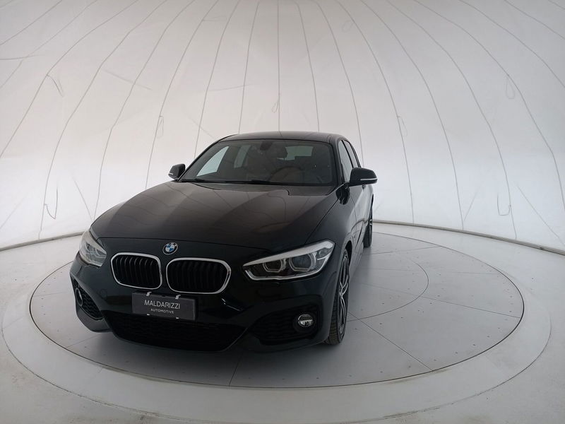 BMW Serie 1 118d Msport auto del 2019 usata a Bari