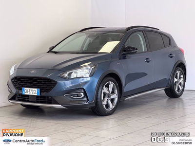 Ford Focus 1.0t ecoboost h ST-Line X 125cv del 2021 usata a Albano Laziale