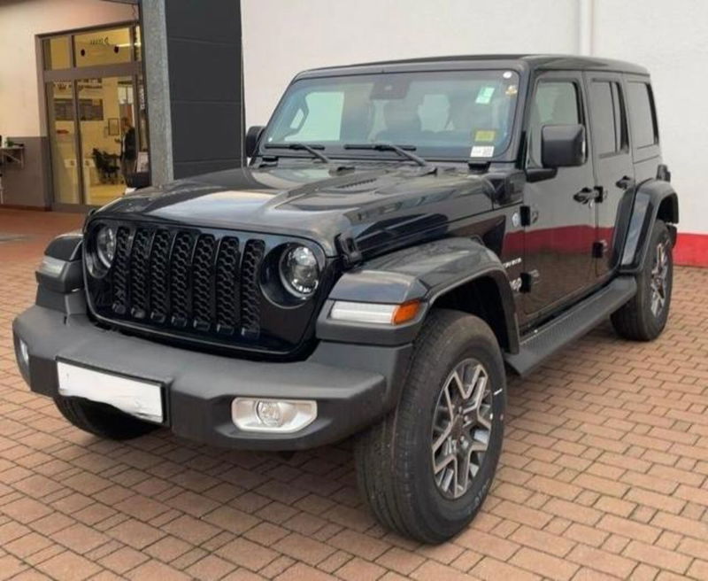 Jeep Wrangler Unlimited 2.0 PHEV ATX 4xe Sahara  nuova a Bassano del Grappa