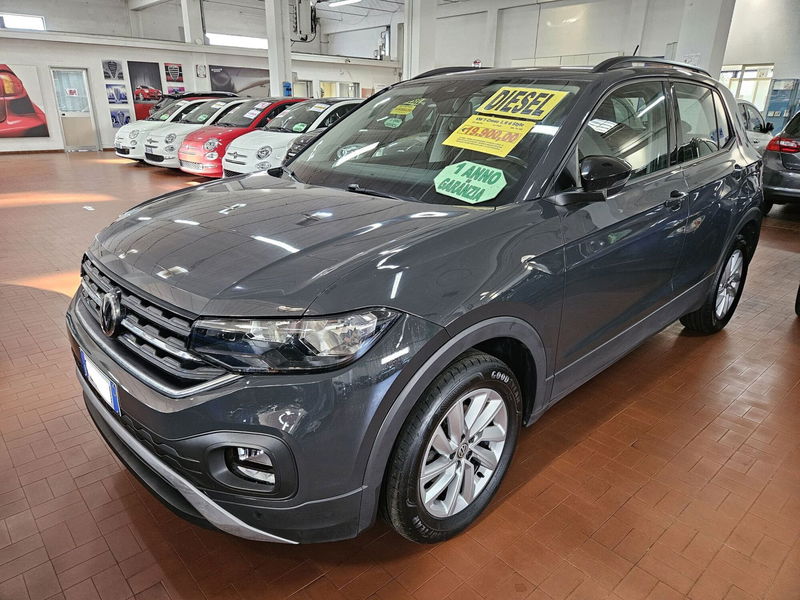 Volkswagen T-Cross 1.6 TDI SCR Style BMT del 2020 usata a Altopascio