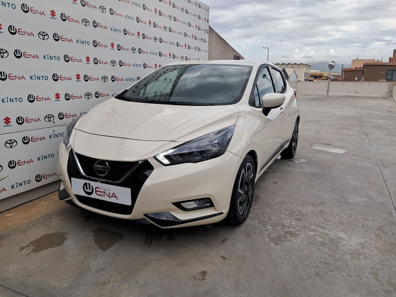 Nissan Micra IG-T 92 Xtronic 5 porte Tekna del 2021 usata a Cagliari