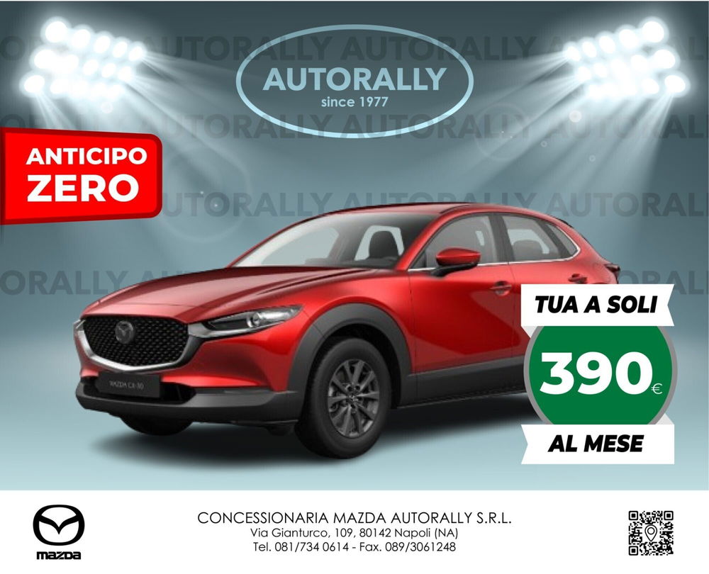 Mazda CX-30 nuova a Napoli