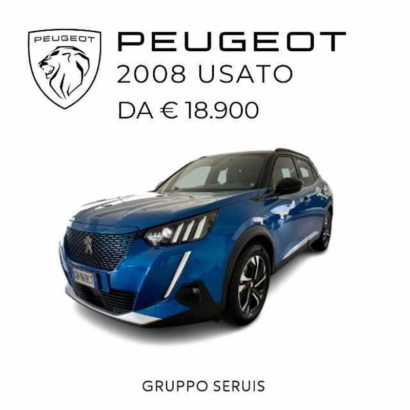 Peugeot 2008 motore elettrico 136 CV GT Line del 2020 usata a Elmas