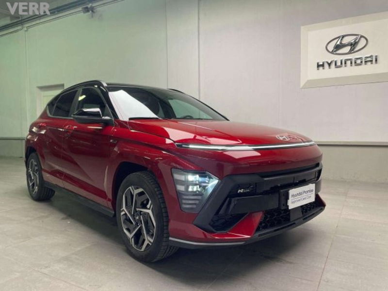 Hyundai Kona 1.6 gdi hev N Line Tech Pack 2wd dct del 2023 usata a Milano