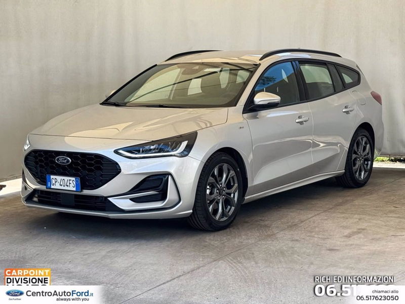 Ford Focus Station Wagon 1.0 EcoBoost Hybrid 125 CV SW ST-Line  del 2023 usata a Albano Laziale