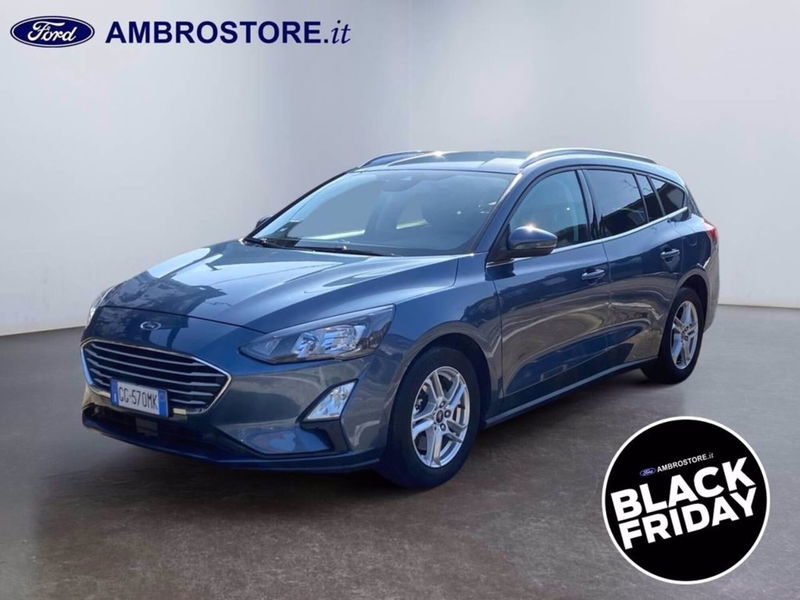 Ford Focus Station Wagon 1.0 EcoBoost Hybrid 125 CV SW Business  del 2021 usata a Milano