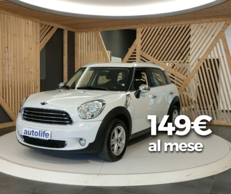 MINI Mini Countryman 1.6 One D Countryman  del 2012 usata a Lamezia Terme