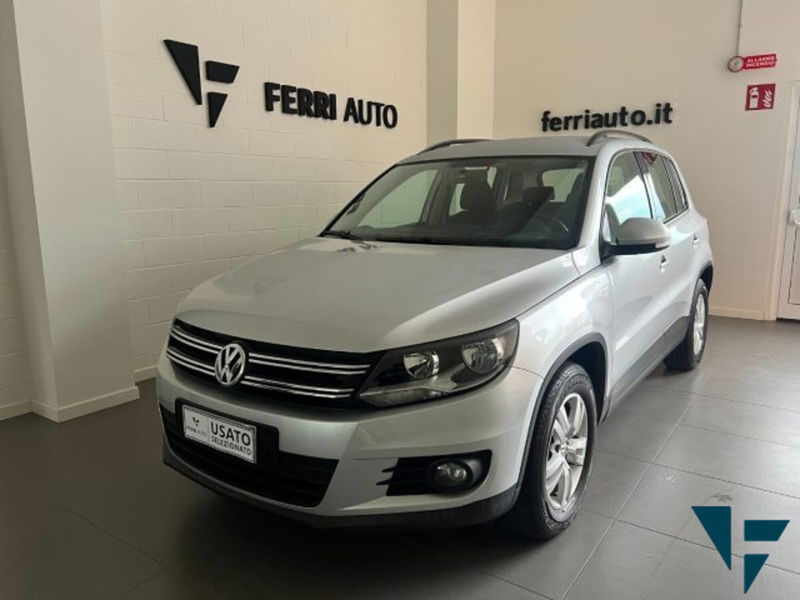 Volkswagen Tiguan 1.4 TSI 125 CV Cross BlueMotion Technology del 2015 usata a Tavagnacco