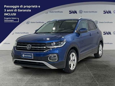 Volkswagen T-Cross 1.0 TSI 110 CV DSG Advanced del 2021 usata a Ravenna