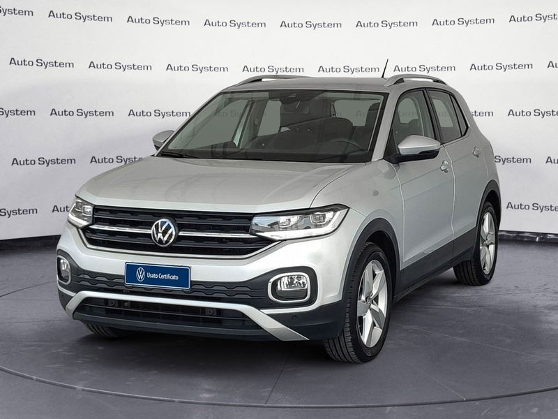 Volkswagen T-Cross 1.0 TSI 110 CV DSG Advanced del 2021 usata a Palermo