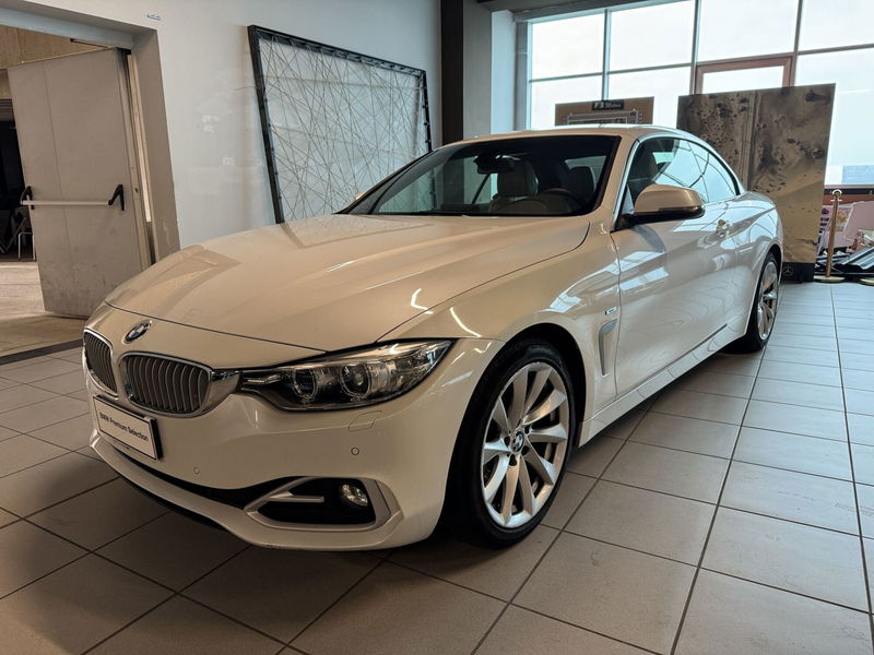 BMW Serie 4 Cabrio 420d  Modern del 2014 usata a Messina