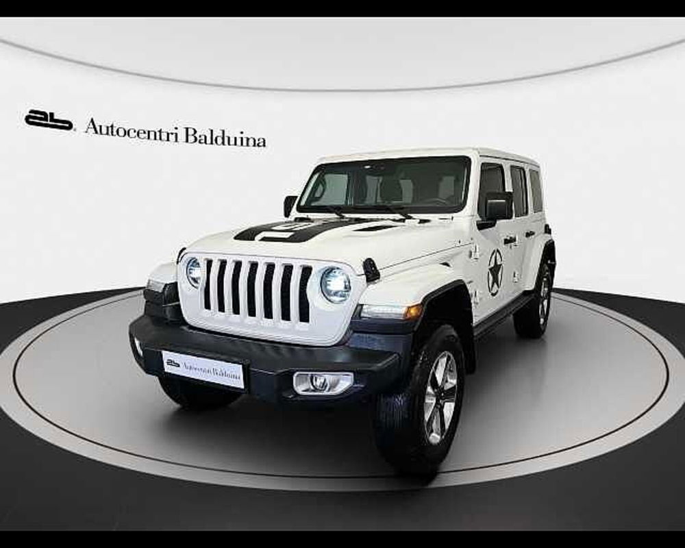 Jeep Wrangler Unlimited usata a Roma