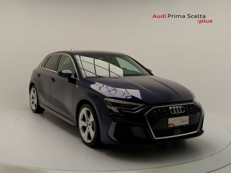 Audi A3 Sportback 30 TDI S tronic S line edition del 2023 usata a Pratola Serra