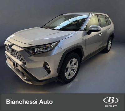 Toyota Rav4 HV (218CV) E-CVT 2WD Black Edition del 2020 usata a Cremona