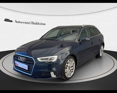 Audi A3 Sportback 1.6 TDI 116 CV Sport del 2018 usata a Roma