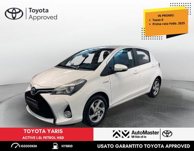 Toyota Yaris 1.5 Hybrid 5 porte Active  del 2016 usata a Ferrara