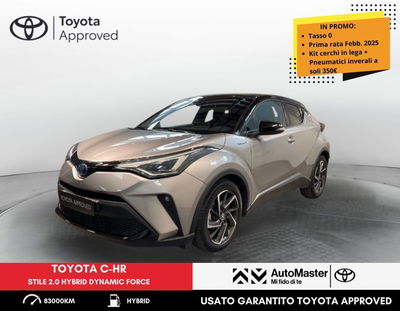 Toyota Toyota C-HR 2.0 Hybrid E-CVT Style del 2020 usata a Ferrara