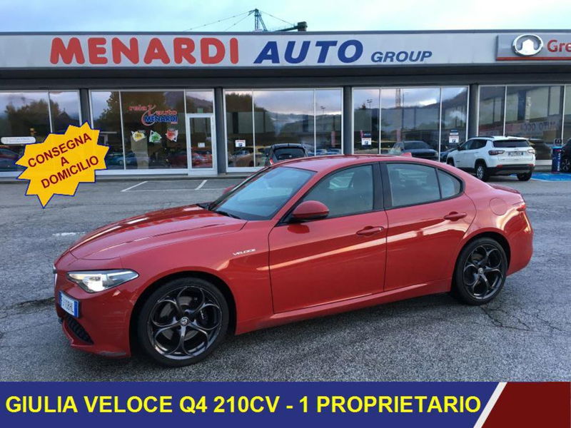 Alfa Romeo Giulia 2.2 Turbodiesel 210 CV AT8 AWD Q4 Veloce  del 2017 usata a Bernezzo