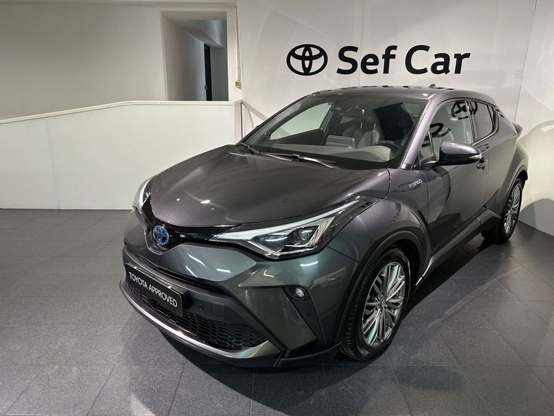 Toyota Toyota C-HR 1.8 Hybrid E-CVT Lounge  del 2020 usata a Milano