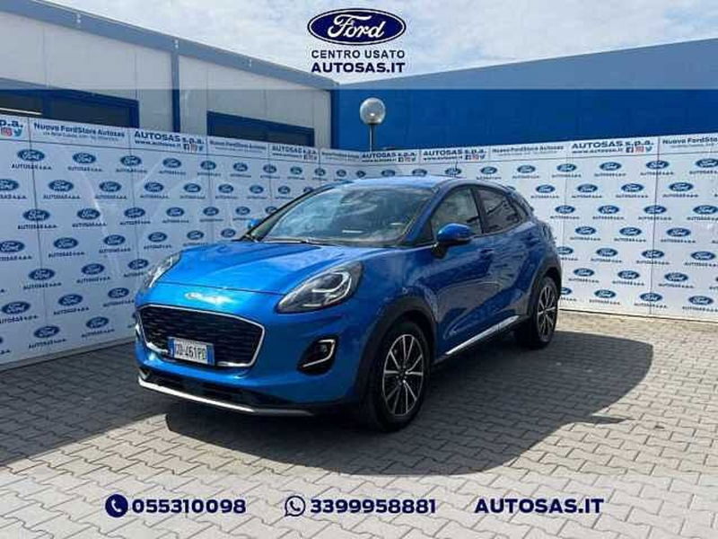 Ford Puma 1.0 EcoBoost 125 CV S&amp;S Titanium del 2021 usata a Firenze