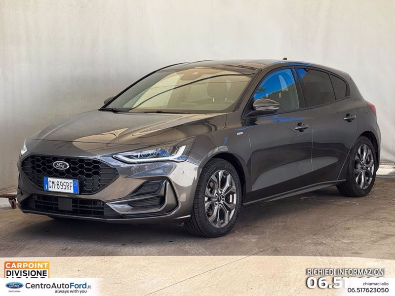 Ford Focus 1.0t ecoboost h ST-Line X 125cv del 2023 usata a Albano Laziale