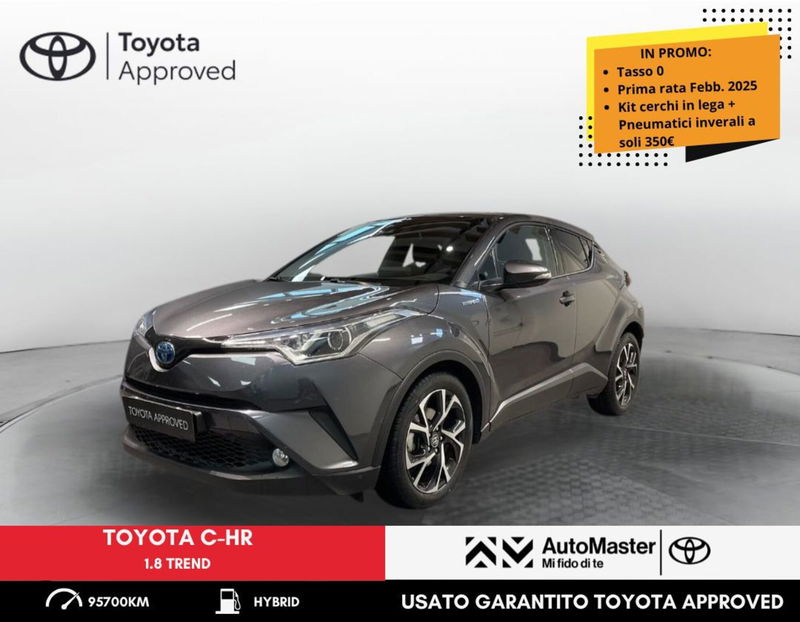 Toyota Toyota C-HR 1.8 Hybrid E-CVT Trend  del 2019 usata a Ferrara