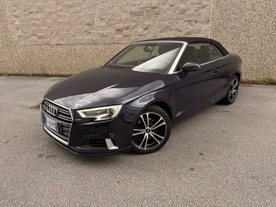 Audi A3 Cabrio 2.0 TDI S tronic Sport  del 2017 usata a Bergamo