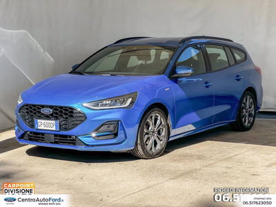 Ford Focus Station Wagon 1.5 EcoBlue 115 CV automatico SW ST-Line Design  del 2023 usata a Albano Laziale