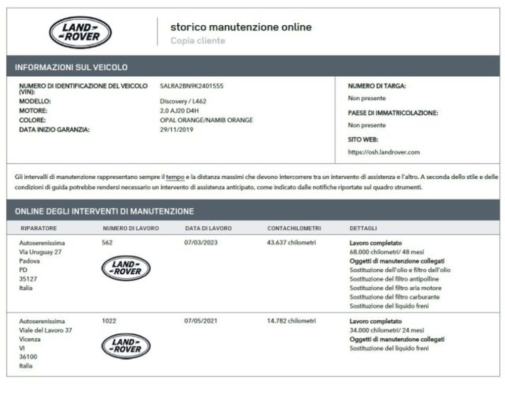 Land Rover Discovery usata a Novara (10)