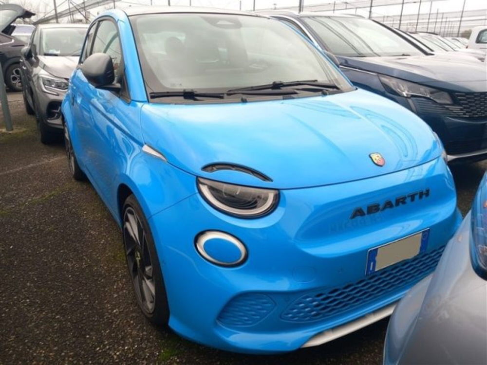 Abarth 500e usata a Aosta