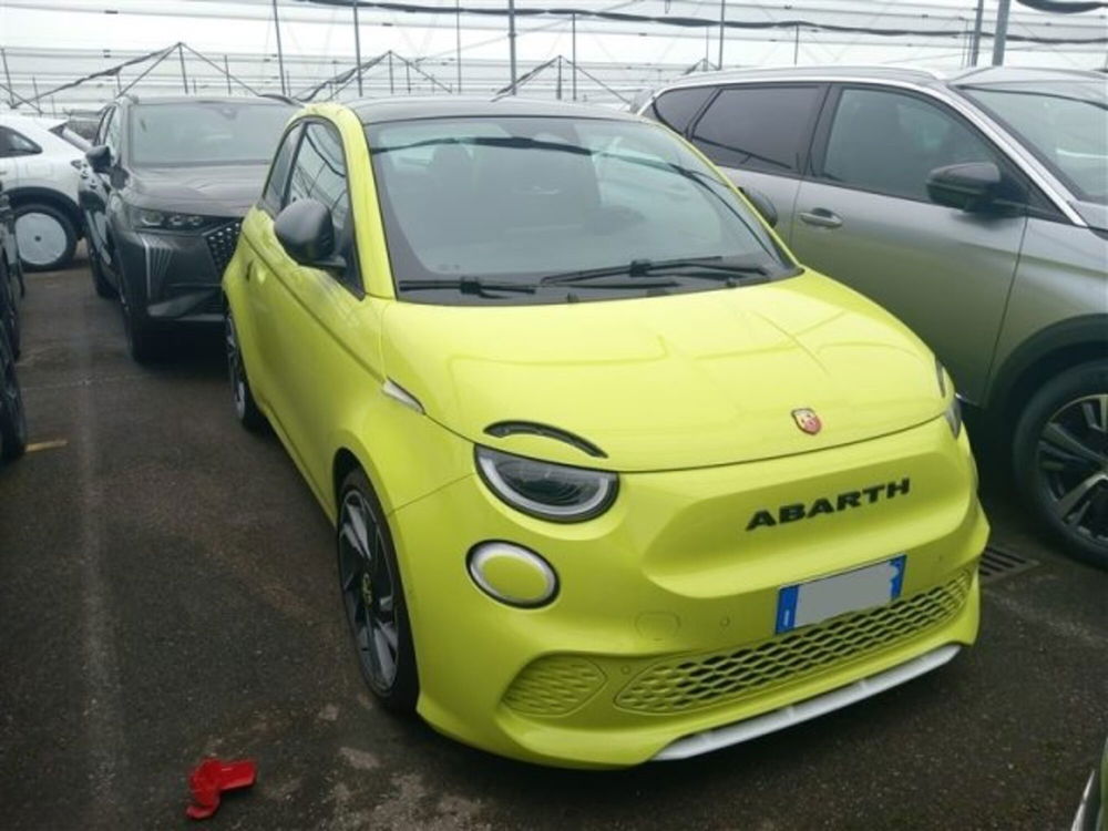 Abarth 500e usata a Aosta