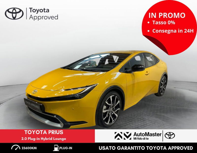 Toyota Prius 2.0 phev Lounge del 2023 usata a Ferrara