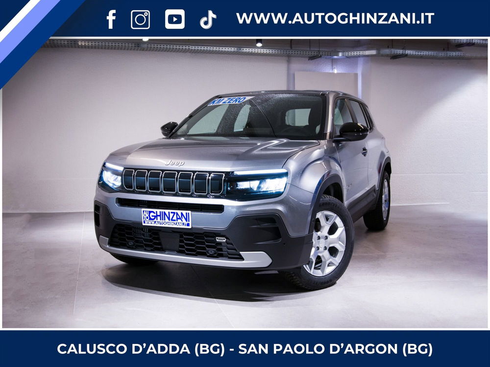 Jeep Avenger nuova a Bergamo