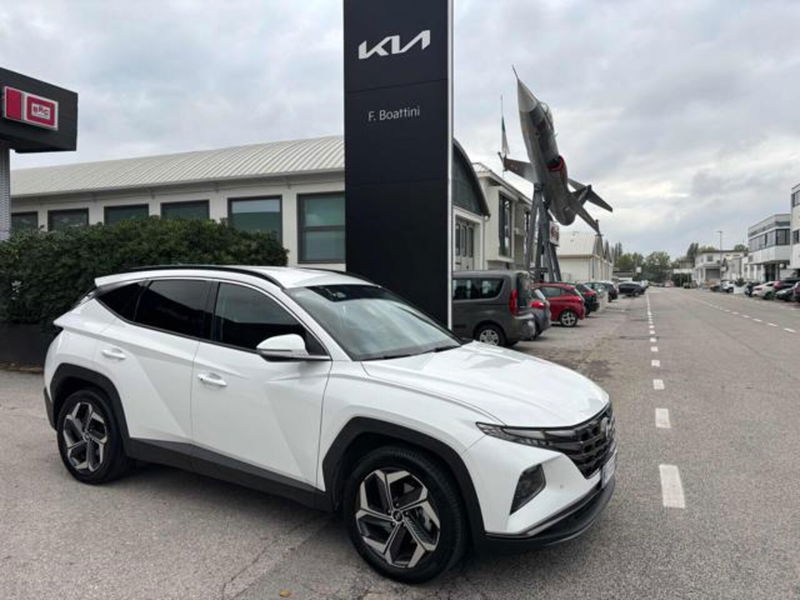 Hyundai Tucson 1.6 hev Xline 4wd auto del 2021 usata a Pesaro