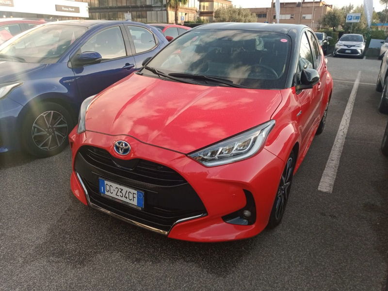 Toyota Yaris 1.5 Hybrid 5 porte Premiere del 2020 usata a Roma