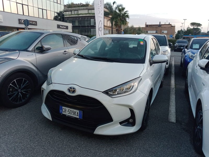 Toyota Yaris 1.5 Hybrid 5 porte Trend del 2020 usata a Roma