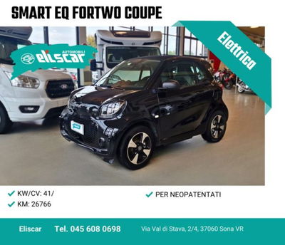 smart Fortwo EQ Bluedawn (22kW) del 2021 usata a Sona