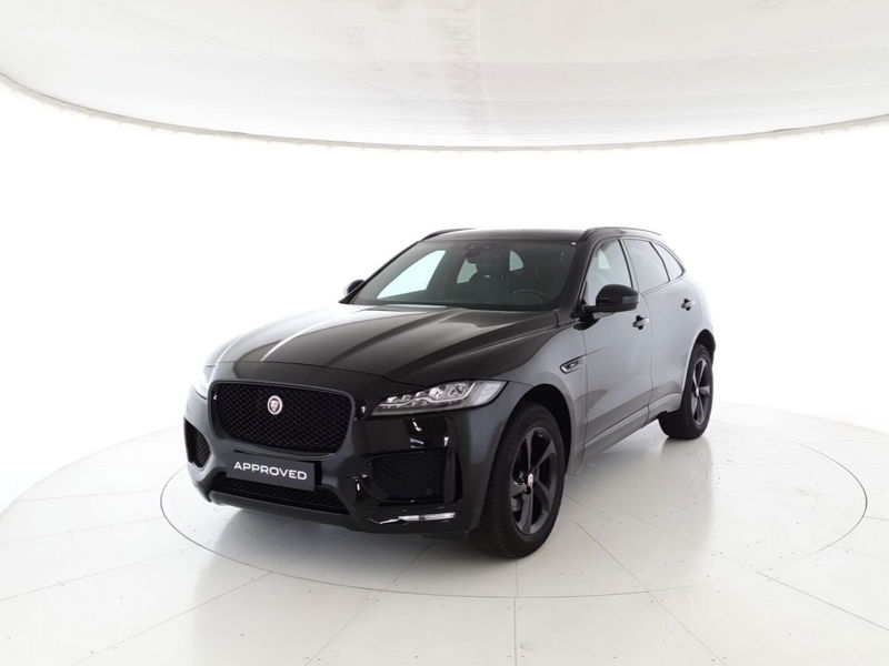 Jaguar F-Pace 2.0 D 180 CV AWD aut. Chequered Flag del 2020 usata a Monza