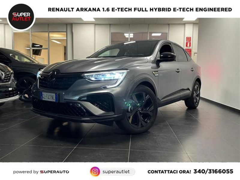 Renault Arkana 1.6 full hybrid Esprit Alpine 145cv del 2023 usata a Vigevano