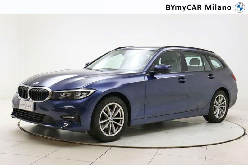 BMW Serie 3 Touring 320d  mhev 48V auto del 2020 usata a San Donato Milanese